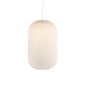 Nordlux L&aacute;mpara de techo n&oacute;rdico blanco con pantalla elegante efecto relieve