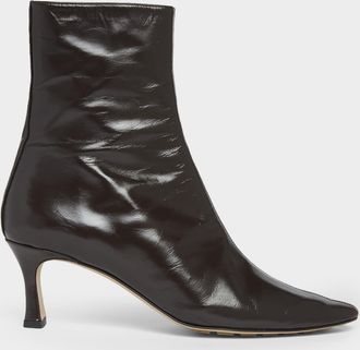Bottega Veneta Sofia Leather Ankle Booties