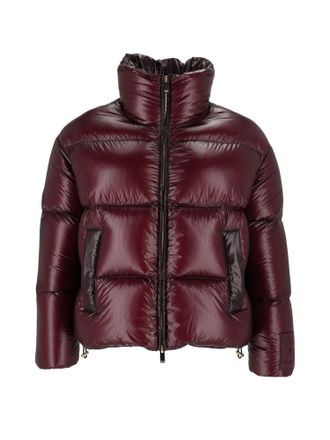 Sealup Short Water-Repellent Alcantara Down Jacket