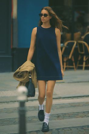 Maeve Emmy Sleeveless Denim Dress