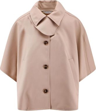 Max Mara Jassen - Dames - Zomerjassen - Beige - S/M - Katoen - Jassen