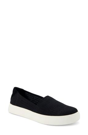 Toms Kameron Slip-On Sneaker in Black Woven at Nordstrom, Size 5.5