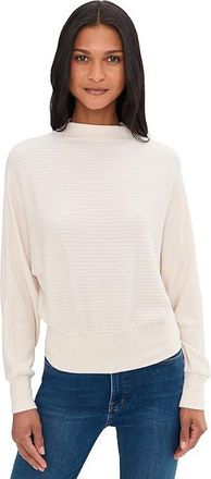 Madewell Aurora Cozy Rib Sweater Womens Clothing Antique Cream : LG (Womens 10-12), Elastane/Polyamide/Polyester