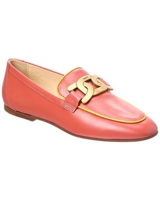 Tod's Cuoio Leather Loafer