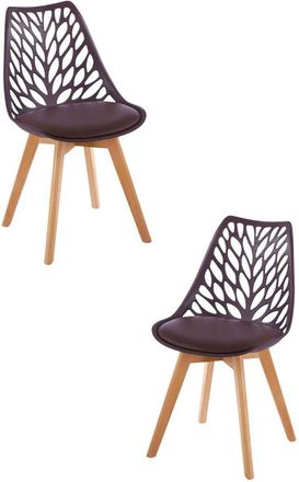 Regalos Miguel Packs Sillas Comedor - Pack 2 Sillas Viva - Marr&oacute;n