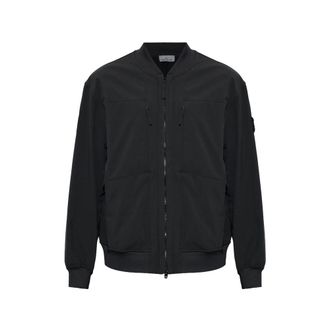 Stone Island Logo-patch Hooded Jacket