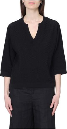 KANGRA Sweaters - Dames - V-hals truien - Zwart - L - Truien & Vesten
