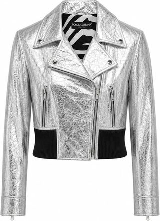 Dolce & Gabbana Giacca corta - - Jackets - Donna - Grigio - S