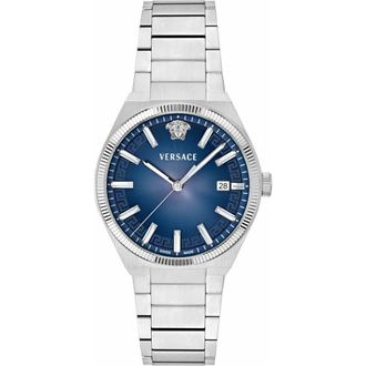 Versace V-Leo Bracelet Watch, 39mm in Stainless Steel at Nordstrom