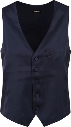 Zadig&Voltaire Donna, Giacche, Blu, S, new