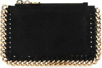 Stella McCartney Falabella Cardholder - Dames - Portefeuilles - Zwart - ONE Size - Accessoires