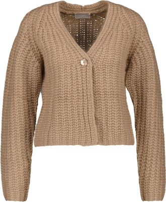 Hemisphere Cardigan in Cashmere e Cotone - - Knitwear - Donna - Marrone - S
