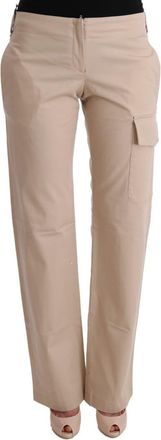 Ermanno Scervino Cotton Wool Regular Fit Womens Pants