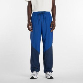 New Balance Hombre Sport Legacy Pant en Azul, Nylon, Talla 2XL