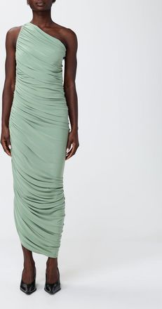 Norma Kamali Abito monospalla Norma Kamali in jersey drappeggiato