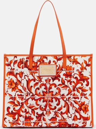 Dolce & Gabbana Shopping Large printed canvas shopper