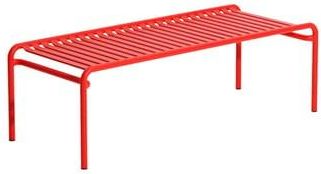 PETITE FRITURE Coffee table Week-end - Red - Aluminium - Designer Studio BrichetZiegler