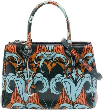 Prada Pre-owned Leather prada-bags - Dames - Vintage Handtas - Veelkleurig - ONE Size - Vintage