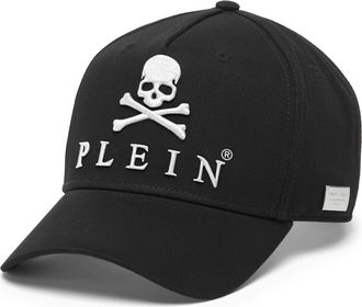 Philipp Plein Baseball Cap Skull&Bones Luxury Unisex in Black at Nordstrom, Size 00