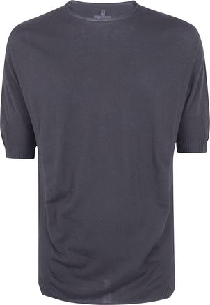 MD75 Light Cotton Boxi Short Sleeves Sweater