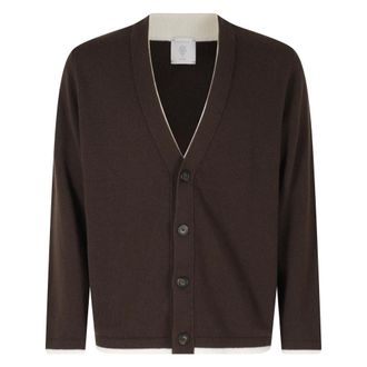 Eleventy Heren, Truien, Bruin, Maat: XL