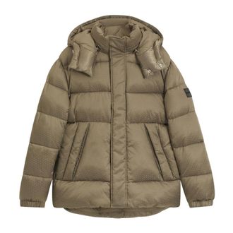 HUGO BOSS Hugo, Winter Jackets, male, Beige, Size: 2XL H Corbinian5 Jacket