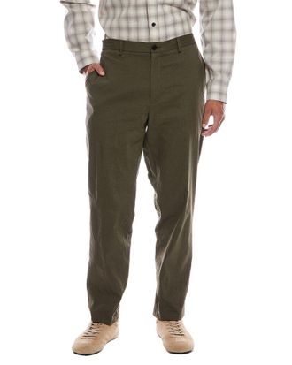 Theory Curtis Linen-Blend Pant