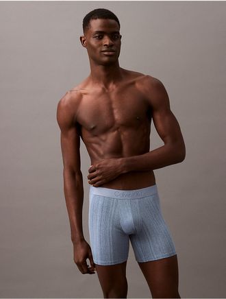 Calvin Klein Mens Ultra Soft Modal Boxer Brief - Blue - XL