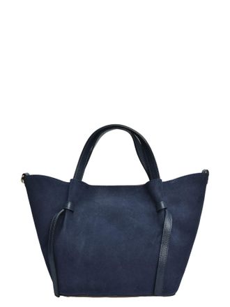 Isabella Rhea Blauw Rundleer Tas