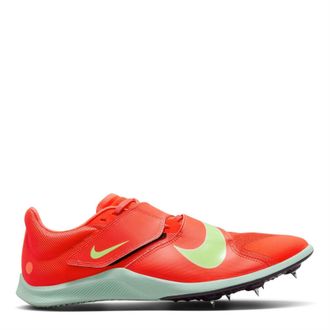 Nike Mens Zoom Rival Jump Track And Field Jumping Spikes in Bright Crimson - Red - Size UK 10