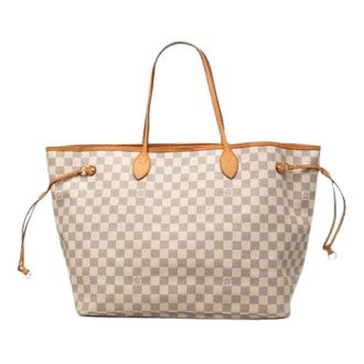 Louis Vuitton Pre-owned Neverfull GM Damier Azur Tote Bag - Pre-owned - Mujer - Blanco - ONE SIZE