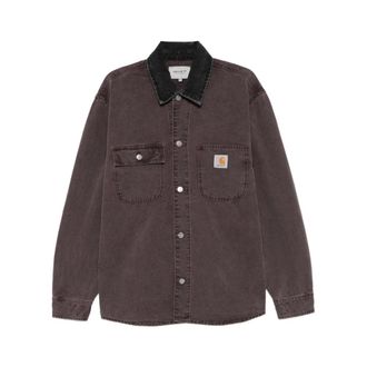 Carhartt Work in Progress Hombre, Camisas, Púrpura, Talla: XL