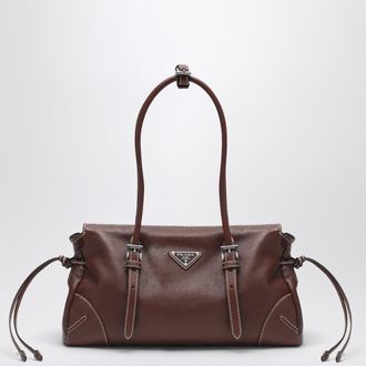Prada Medium Prada Bonnie shopping bag in brown