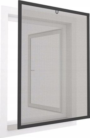 Easy Life Easy-life Mosquitera Fija Para Ventana Aluminio Antracita