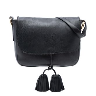Loewe Geselecteerde Leren Anagram Tassel Schoudertas