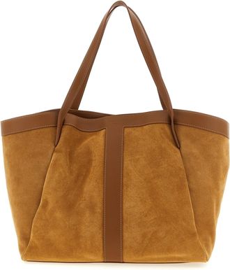 Twin-Set Einkaufstasche aus Wildleder