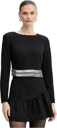 Pinko Mujer, Blusas y Camisas, Negro, Talla: M