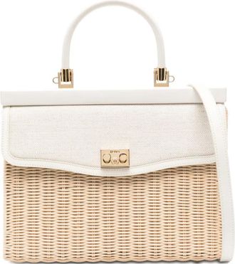 Rodo Borsa tote Intrecciato - Toni neutri