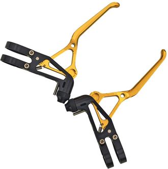 OEM Manetas De Freno De Bicicleta, Freno De Mano, Manillar De Aleaci&oacute;n - Dorado