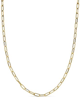 David Yurman 18kt yellow gold DY Madison chain necklace (4mm) - women - 18kt Yellow Gold - One Size