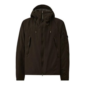 C.P. Company C.P. Company, Winter Jackets, male, Black, XL, Pro-Tek Hooded Padded Jacket