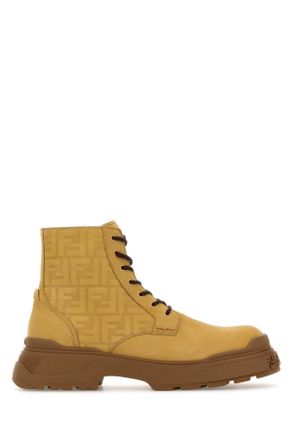 Fendi 7u1826aqzh F1qpy Ocra+ocra Stivali Boot