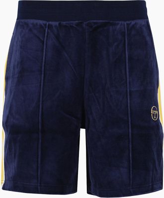 Sergio Tacchini Mens SERGIO TACCHINI MONTE SHORTS MARITIME BLUE/MANGO MINT - Navy - Size: SIZE 2xl
