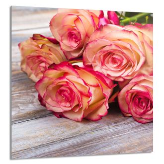 OEM Pannello In Vetro Per Cucina 60x65 Rosa