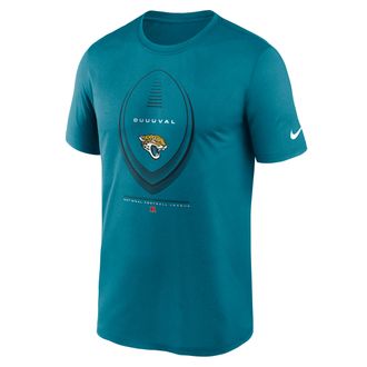 Nike Jacksonville Jaguars Legend Icon Nike Mens Dri-FIT NFL T-Shirt in Green | NKGK45W9N-NDB