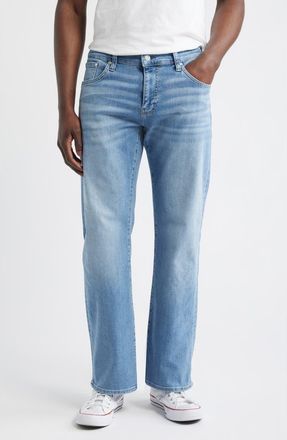 Mavi Josh Bootcut Jeans in Mid Brushed Classic at Nordstrom, Size 38 X 32