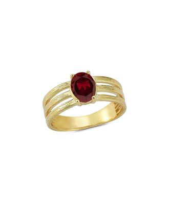 I.Reiss Company 14K 1.66 Ct. Tw. Garnet Cocktail Ring