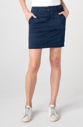 Liverpool L.A. Utility Skort in Deep Midnight at Nordstrom, Size 14