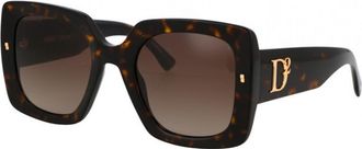 Dsquared2 Womens D2-0063-S-08653HA D2 0063 53 S 08653HA Sunglasses - Brown - One Size