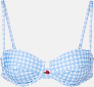 Bananhot Esme gingham bikini top
